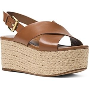 Michael Kors Platform Wedge Sandals